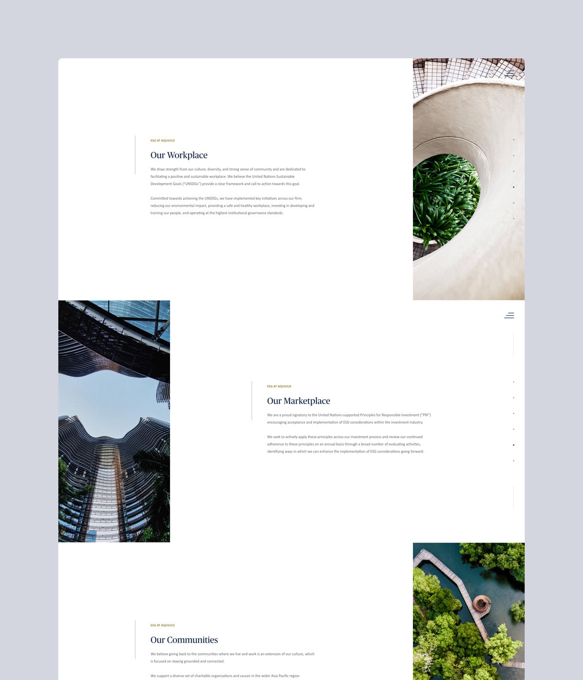 portfolio aquilius design esg