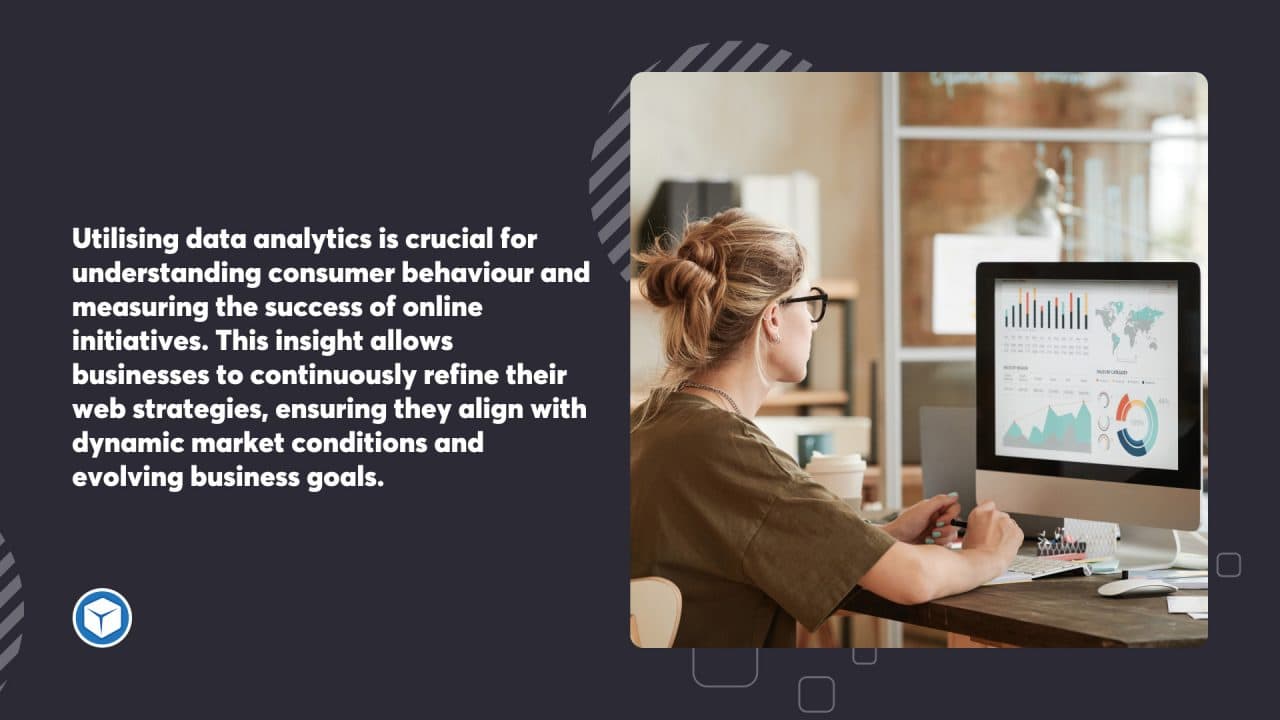 aligning web business goals utilising data analytics