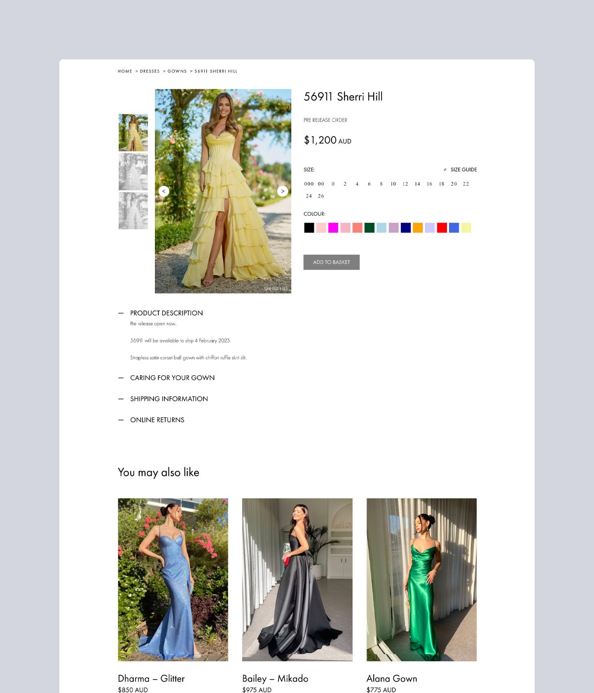 portfolio gossip gowns design dress