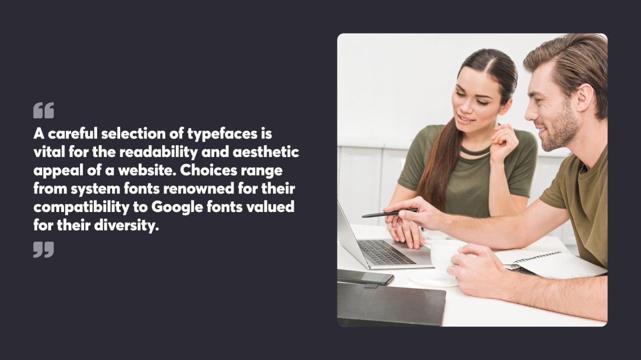 web typography essentials typefaces