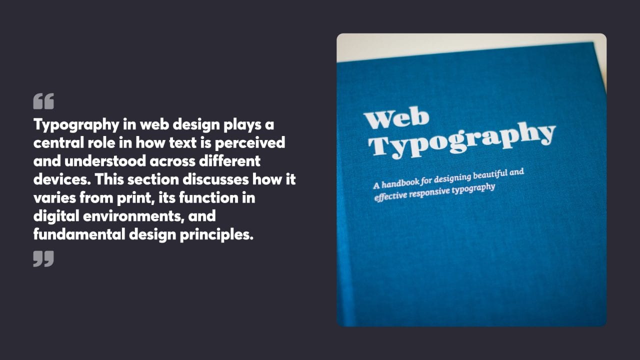 web typography essentials understanding