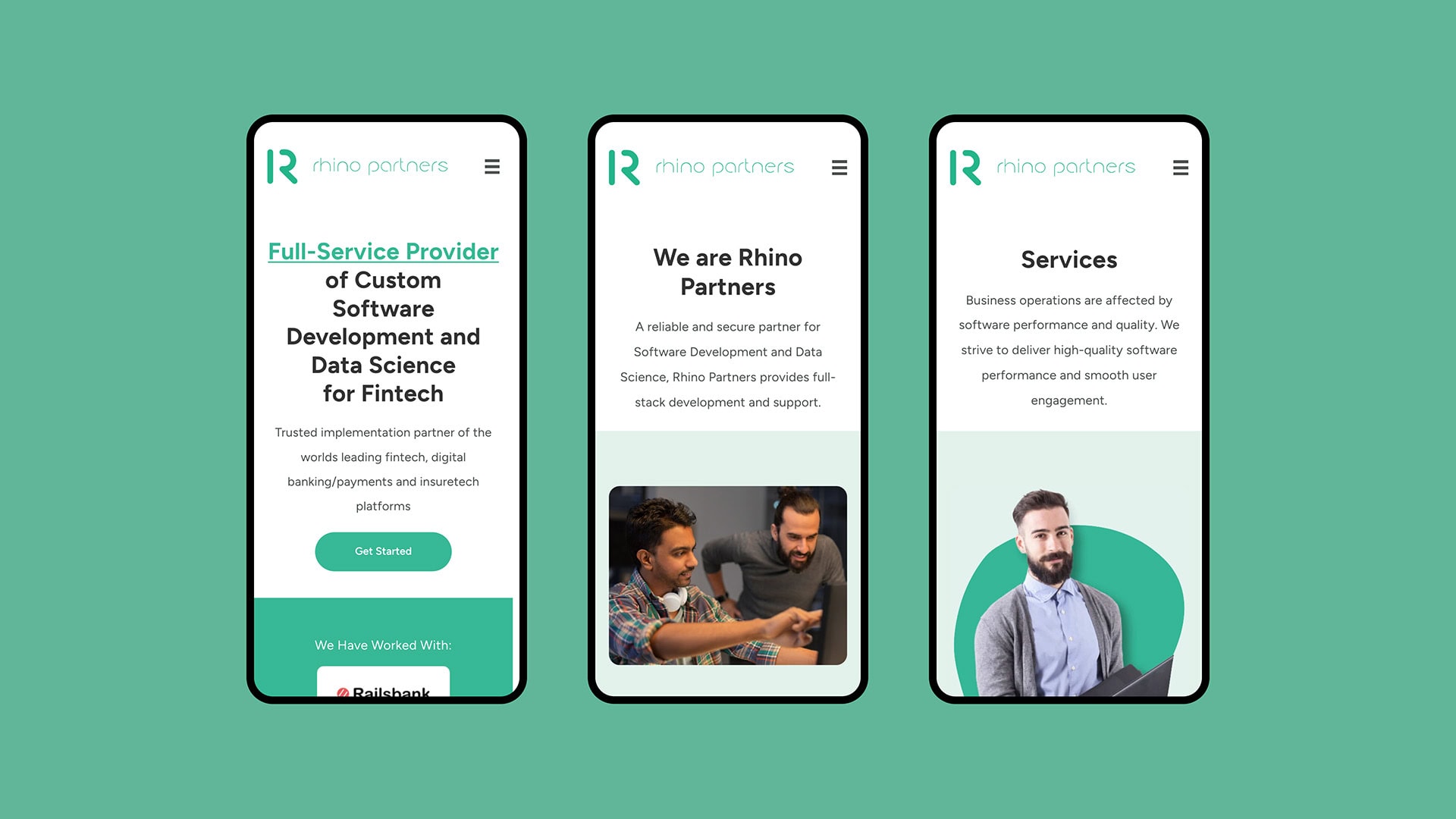 portfolio rhino partners design mobile